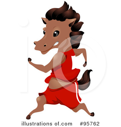 Royalty-Free (RF) Horse Clipart Illustration by BNP Design Studio - Stock Sample #95762