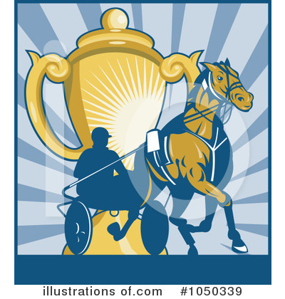 Harness Racing Clipart #1050339 by patrimonio