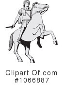Horseback Clipart #1066887 by Any Vector