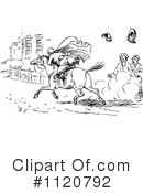 Horseback Clipart #1120792 by Prawny Vintage