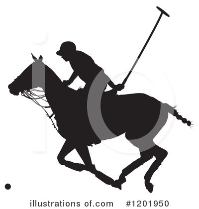 Royalty-Free (RF) Horseback Clipart Illustration by Maria Bell - Stock Sample #1201950