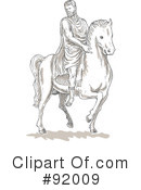 Horseback Clipart #92009 by patrimonio