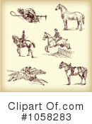 Horses Clipart #1058283 by Eugene