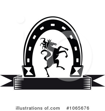 Royalty-Free (RF) Horseshoe Clipart Illustration by Vector Tradition SM - Stock Sample #1065676