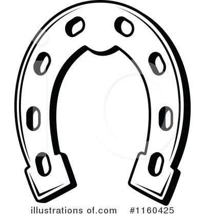 Royalty-Free (RF) Horseshoe Clipart Illustration by Vector Tradition SM - Stock Sample #1160425