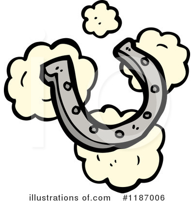 Royalty-Free (RF) Horseshoe Clipart Illustration by lineartestpilot - Stock Sample #1187006