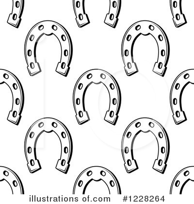 Royalty-Free (RF) Horseshoe Clipart Illustration by Vector Tradition SM - Stock Sample #1228264