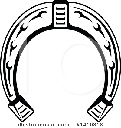 Royalty-Free (RF) Horseshoe Clipart Illustration by Vector Tradition SM - Stock Sample #1410318