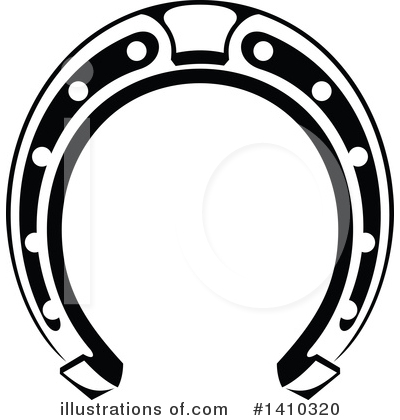 Royalty-Free (RF) Horseshoe Clipart Illustration by Vector Tradition SM - Stock Sample #1410320