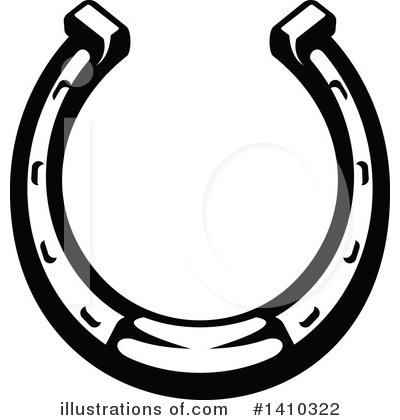 Royalty-Free (RF) Horseshoe Clipart Illustration by Vector Tradition SM - Stock Sample #1410322