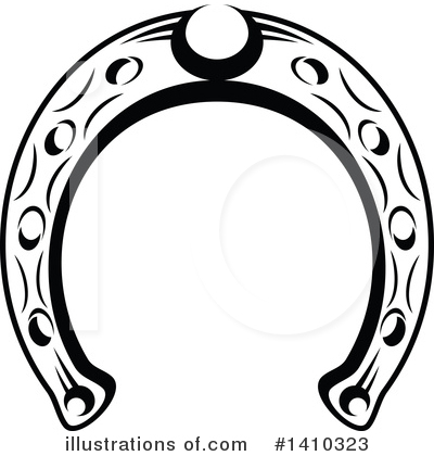 Royalty-Free (RF) Horseshoe Clipart Illustration by Vector Tradition SM - Stock Sample #1410323
