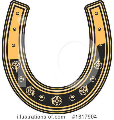 Horseshoe Clipart #1617904 by Vector Tradition SM