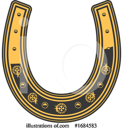 Horseshoe Clipart #1684583 by Vector Tradition SM