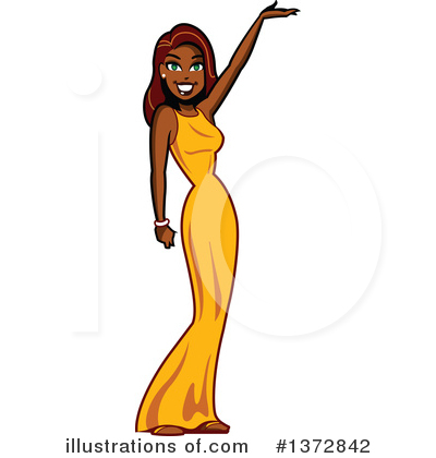 Models Clipart #1372842 by Clip Art Mascots