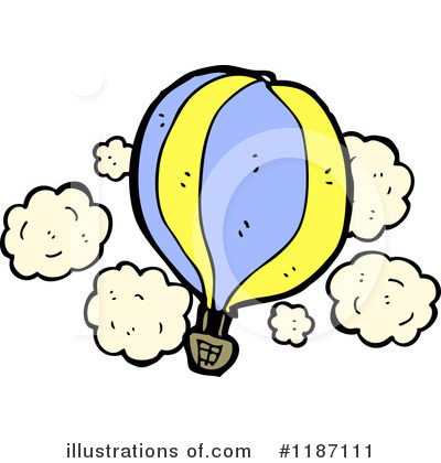 Hot Air Balloon Clipart #1187111 by lineartestpilot
