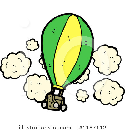 Hot Air Balloon Clipart #1187112 by lineartestpilot