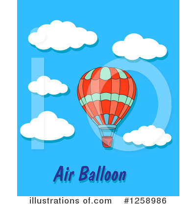 Royalty-Free (RF) Hot Air Balloon Clipart Illustration by Vector Tradition SM - Stock Sample #1258986