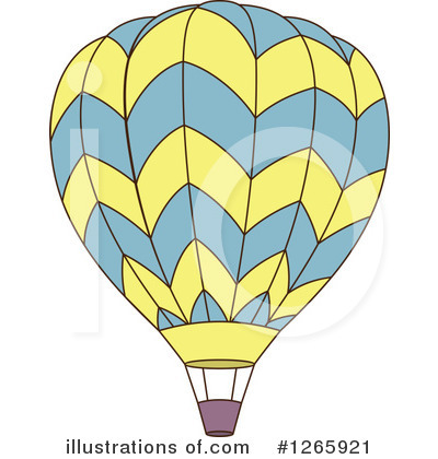 Royalty-Free (RF) Hot Air Balloon Clipart Illustration by Vector Tradition SM - Stock Sample #1265921