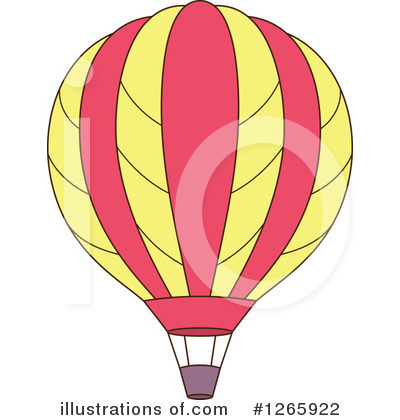 Royalty-Free (RF) Hot Air Balloon Clipart Illustration by Vector Tradition SM - Stock Sample #1265922