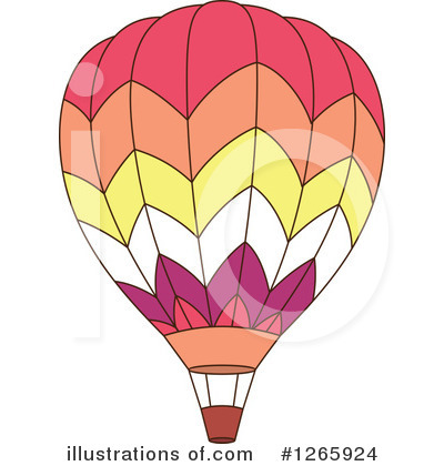 Royalty-Free (RF) Hot Air Balloon Clipart Illustration by Vector Tradition SM - Stock Sample #1265924