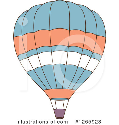Royalty-Free (RF) Hot Air Balloon Clipart Illustration by Vector Tradition SM - Stock Sample #1265928