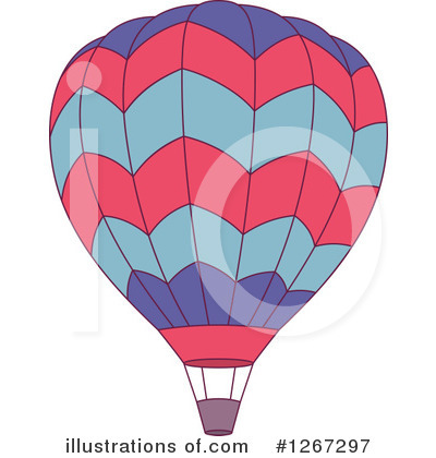 Royalty-Free (RF) Hot Air Balloon Clipart Illustration by Vector Tradition SM - Stock Sample #1267297