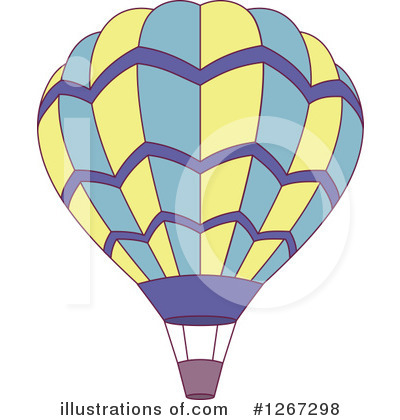 Royalty-Free (RF) Hot Air Balloon Clipart Illustration by Vector Tradition SM - Stock Sample #1267298
