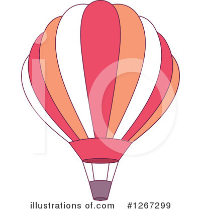 Royalty-Free (RF) Hot Air Balloon Clipart Illustration by Vector Tradition SM - Stock Sample #1267299