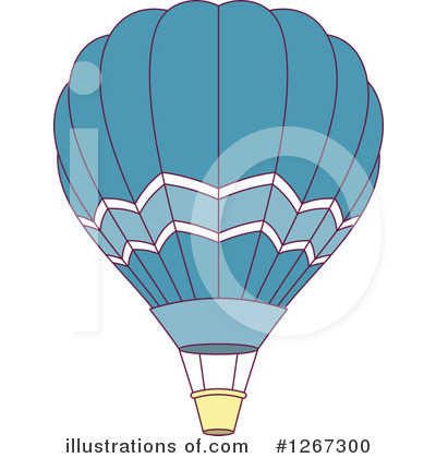 Royalty-Free (RF) Hot Air Balloon Clipart Illustration by Vector Tradition SM - Stock Sample #1267300