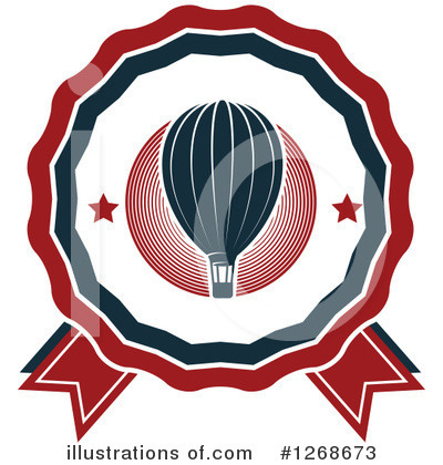 Royalty-Free (RF) Hot Air Balloon Clipart Illustration by Vector Tradition SM - Stock Sample #1268673