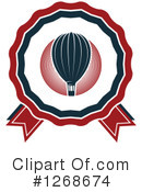 Hot Air Balloon Clipart #1268674 by Vector Tradition SM