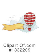 Hot Air Balloon Clipart #1332209 by BNP Design Studio