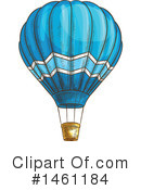 Hot Air Balloon Clipart #1461184 by Vector Tradition SM