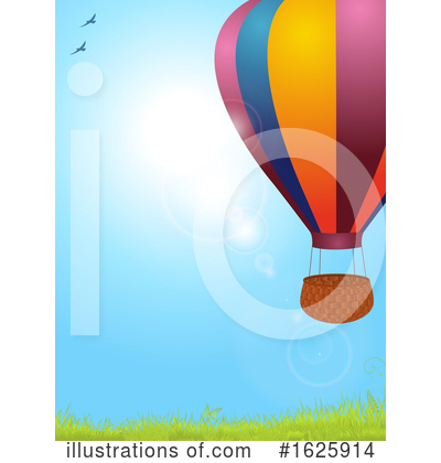 Royalty-Free (RF) Hot Air Balloon Clipart Illustration by elaineitalia - Stock Sample #1625914