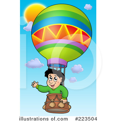 Hot Air Balloon Clipart #223504 by visekart