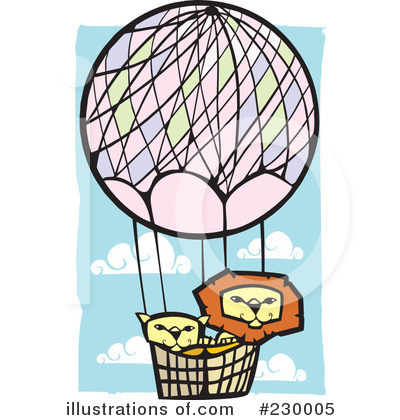 Air Balloon Clipart #230005 by xunantunich
