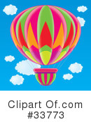 Hot Air Balloon Clipart #33773 by Alex Bannykh