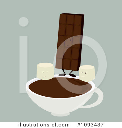 Royalty-Free (RF) Hot Chocolate Clipart Illustration by Randomway - Stock Sample #1093437