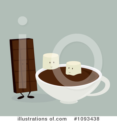Royalty-Free (RF) Hot Chocolate Clipart Illustration by Randomway - Stock Sample #1093438