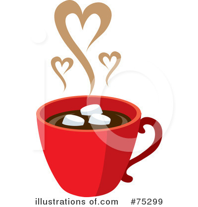 Royalty-Free (RF) Hot Chocolate Clipart Illustration by Rosie Piter - Stock Sample #75299