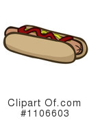 Hot Dog Clipart #1106603 by Cartoon Solutions