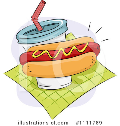 Junk Food Clipart #1111789 by BNP Design Studio