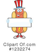 Hot Dog Clipart #1232274 by Hit Toon