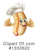 Hot Dog Clipart #1333622 by AtStockIllustration