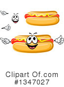 Hot Dog Clipart #1347027 by Vector Tradition SM
