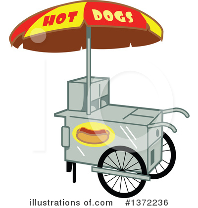 Royalty-Free (RF) Hot Dog Clipart Illustration by Clip Art Mascots - Stock Sample #1372236
