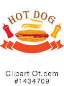 Hot Dog Clipart #1434709 by Vector Tradition SM