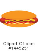 Hot Dog Clipart #1445251 by Vector Tradition SM