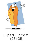 Hot Dog Clipart #93135 by Hit Toon