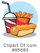 Hot Dog Clipart #95683 by Hit Toon